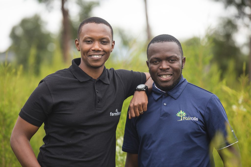 Farmforce on the ground in Mount Kenya. 