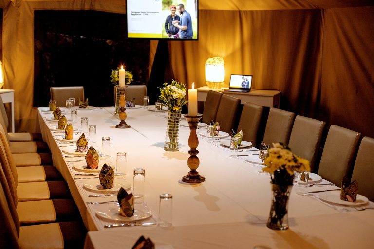 Farmforce table at the Nairobi EUDR dinner.