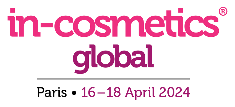 in-cosmetics Global 2024 logo on white background